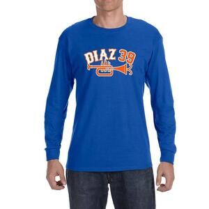 New York Mets Youth Edwin Diaz Trumpet Logo Baseball Sweatshirt Gift
